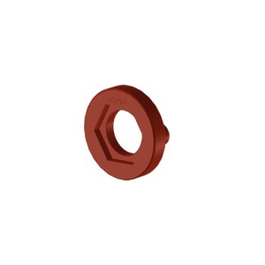 ANELLO PASS.NYLON ROSSO