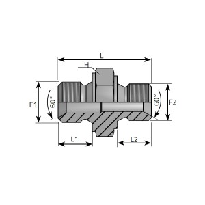 NIPPLO RIDOTTO BSPP 1/4" X...