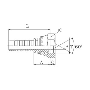 RACC.F.DIR. 1" BSPP T.1"