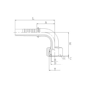 RACC.F.90 06S M14X1,5 T.1/4"